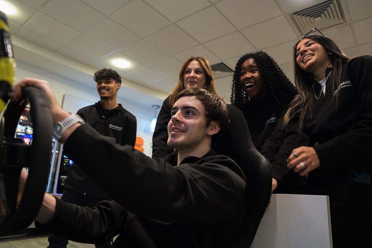 Apprentices in breakout room